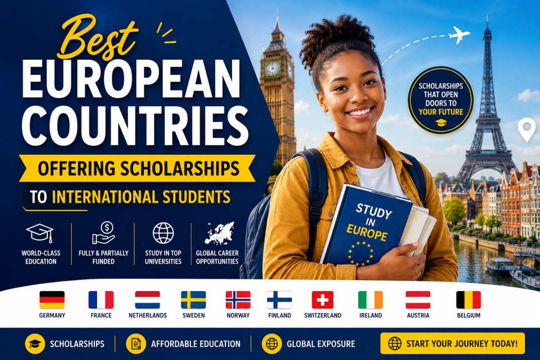 Best European Countries Offering Scholarships to International Students (2026 Guide)