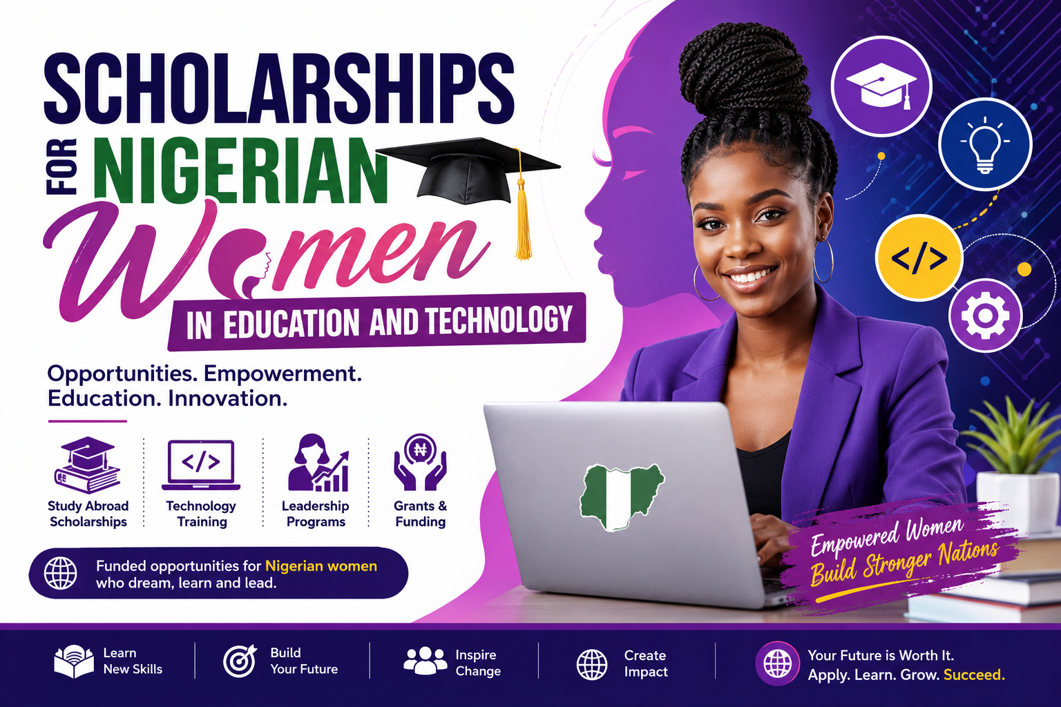 Scholarships for Nigerian Women in Education and Technology: Opportunities Every Woman Should Know in 2026
